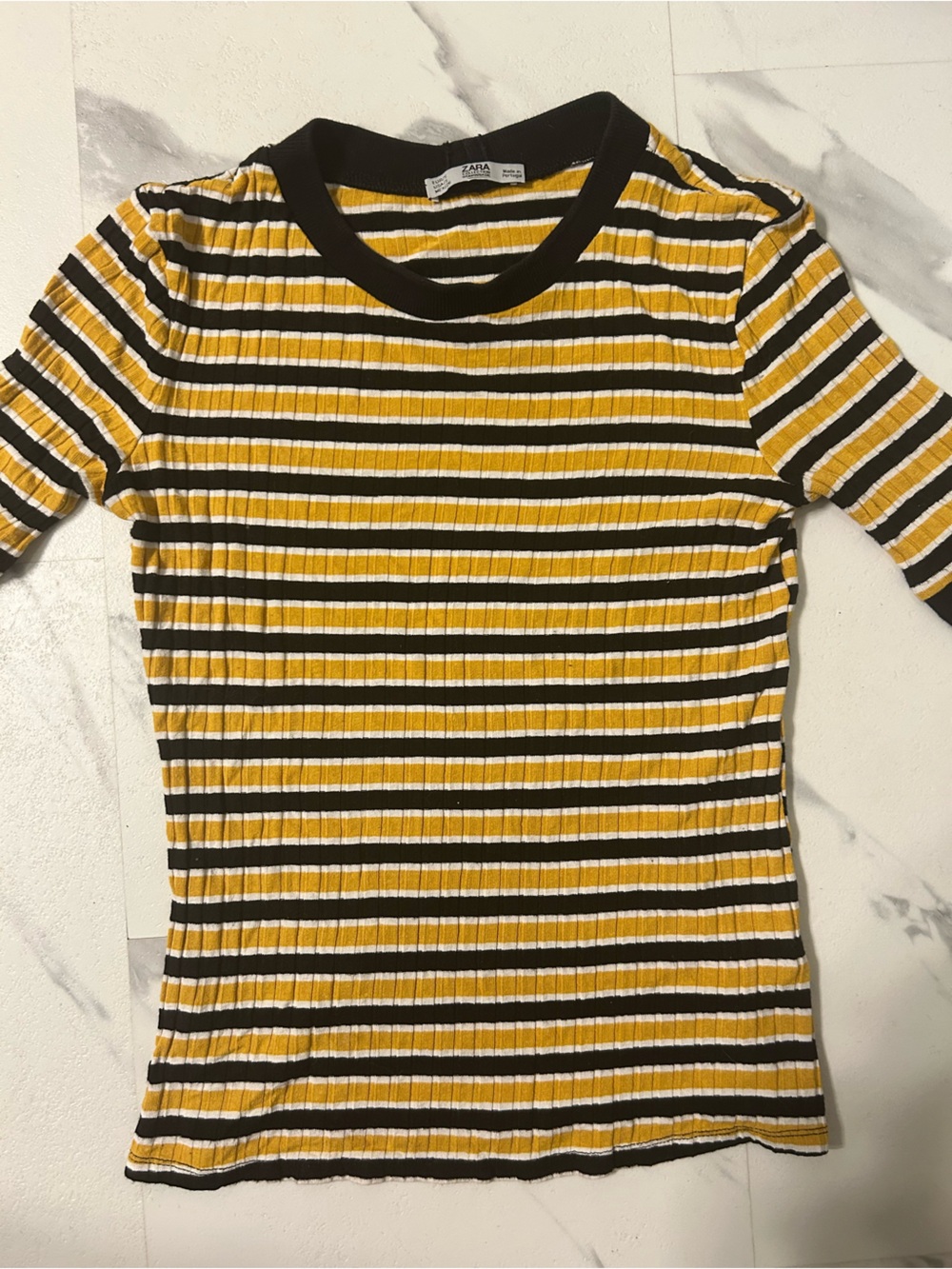 Zara striped top size small